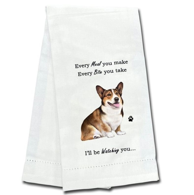 Bulldog kitchen towel